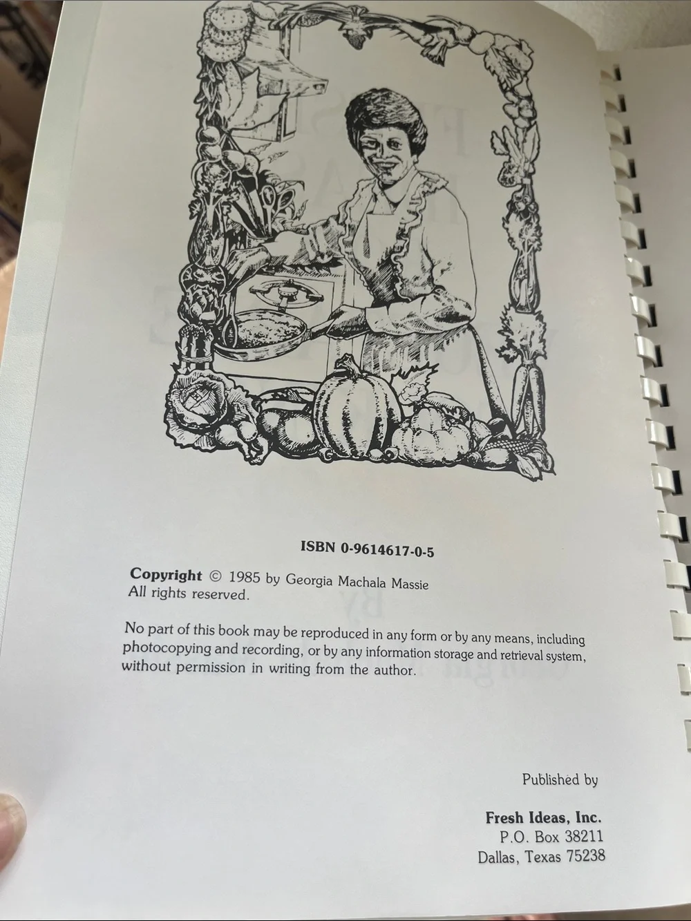 Fresh ideas for vegetable cooking cookbook